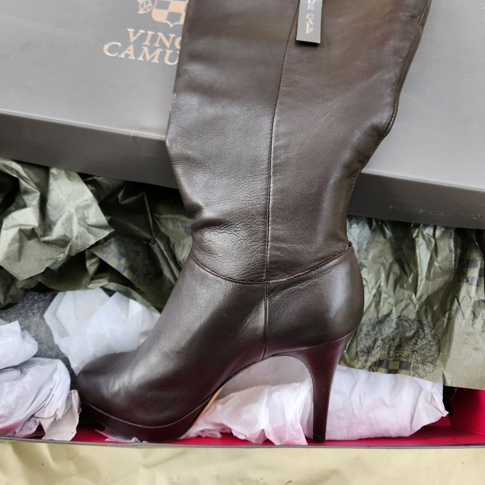 Vince Camuto Boots Wide Calf 8.5m
